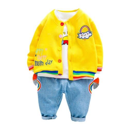 Rainbow Design 3 Piece Boys Set