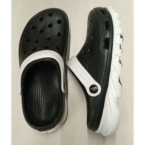 Crocs/clogs For Adult - Unisex- White And Black