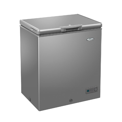 100L Chest Freezer - Up To 50% Energy Saving Silver
