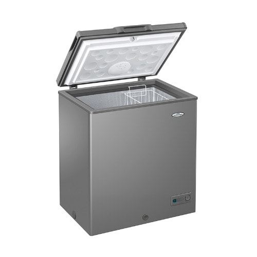 100L Chest Freezer - Up To 50% Energy Saving Silver
