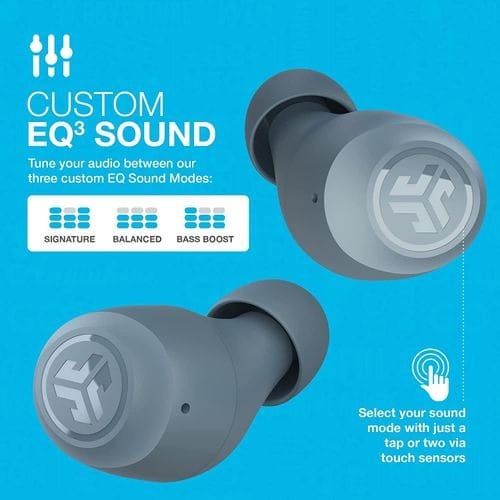 Go Air Pop True Wireless Bluetooth Earbuds + Charging Case - Slate