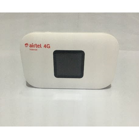 Airtel 4G LTE Pocket Mobile WiFI With Screen Display and 5 Gig Free Bonus Airtel Data Sim