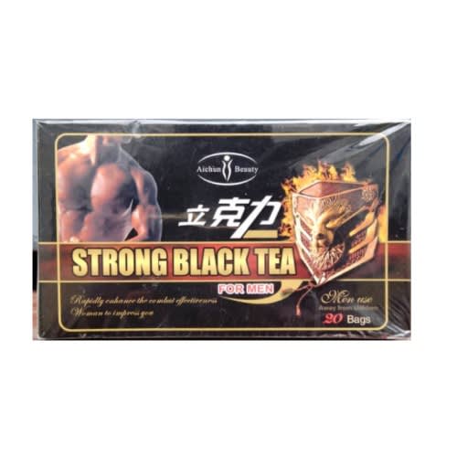 Strong Black Manpower Tea For Men For Sexual Strength And Performance - 20Teabags