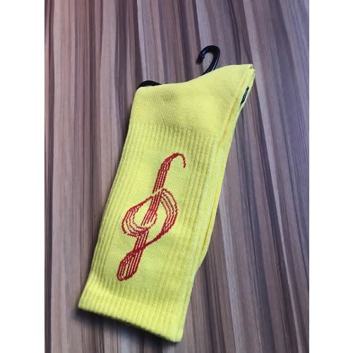 Men's Sound Inspired Socks-Yellow
