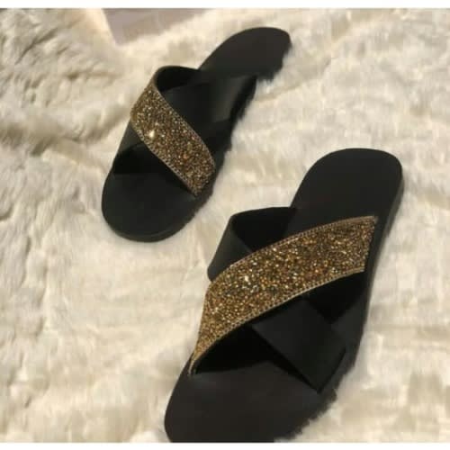 Shine Leather Black Shoe