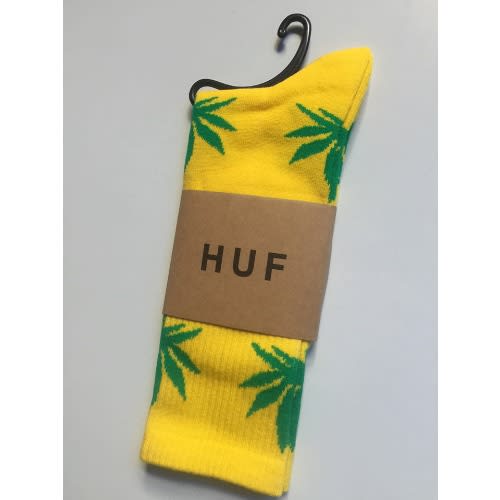Men's Cotton Leaf Print Socks