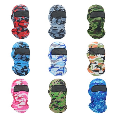 Cover Face Mask- Blue Camo