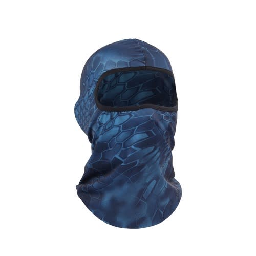 Cover Face Mask- Blue Camo