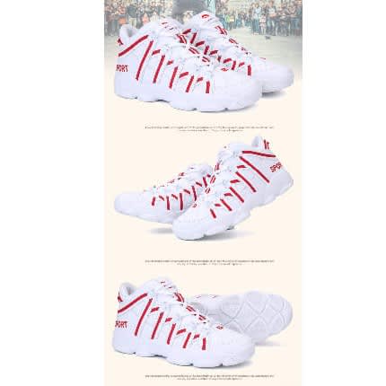 Sports Sneakers - Red White