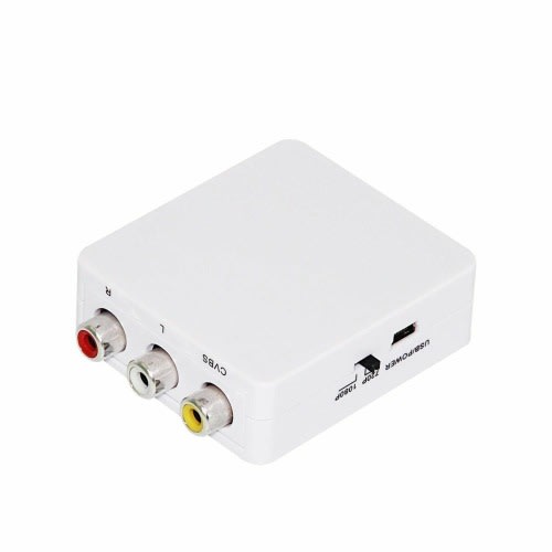 Av To Hdmi Converter Cvbs Video Adapter 720p 1080p Rca To Hdmi Converter