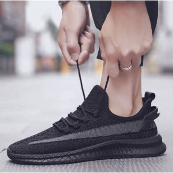 Unisex Sports Sneakers - Black