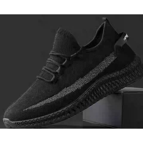 Unisex Sports Sneakers - Black