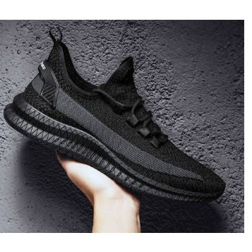 Unisex Sports Sneakers - Black