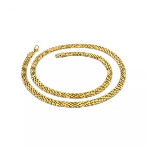 Net Chain Necklace -Gold