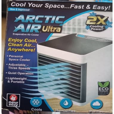 Mini Air Cooler - Double Cooling Power Capacity - 2x Cooling