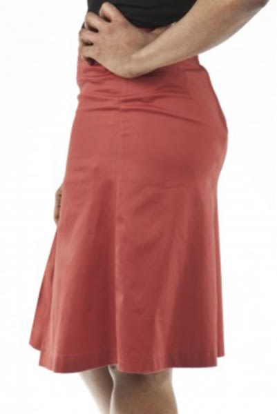 WW2 Wartime 1940s style A-Line Skirt - Cinnamon