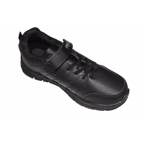 Boys Canvas With Single Strap - Black