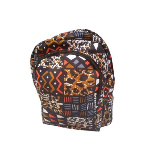Kente Ankara Backpack