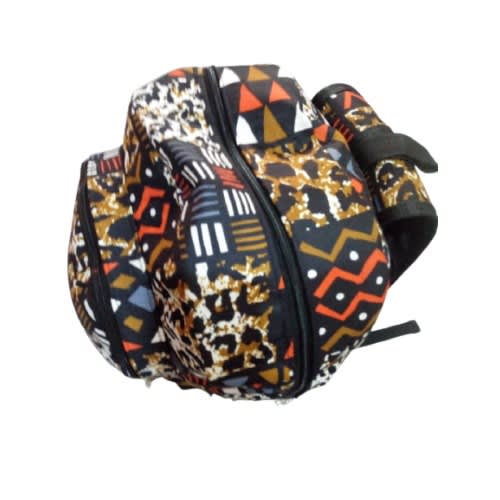 Kente Ankara Backpack