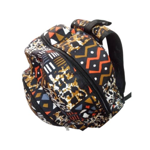Kente Ankara Backpack