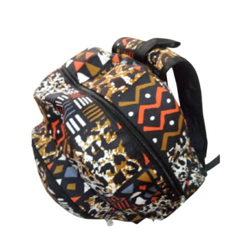 Kente Ankara Backpack