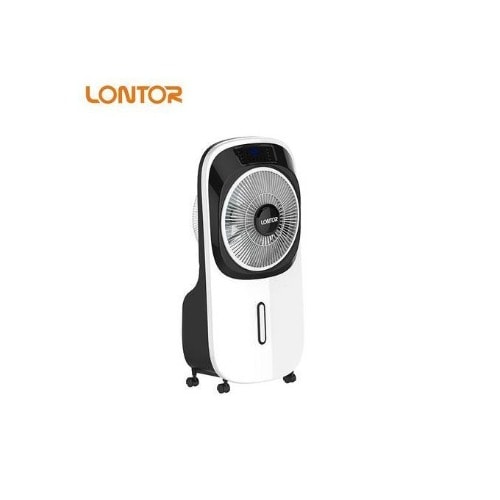 Lontor Mist Rechargeable Air Cooler With Remote Black And White