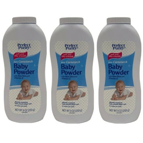 Pure Cornstarch Talc Free Baby Powder