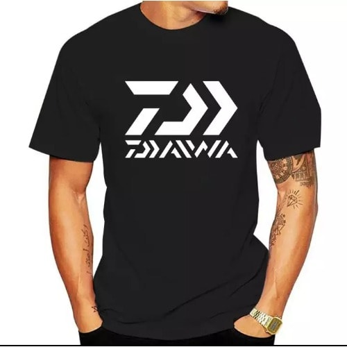 4 In 1 Print T-shirts - Black Blue White Yellow