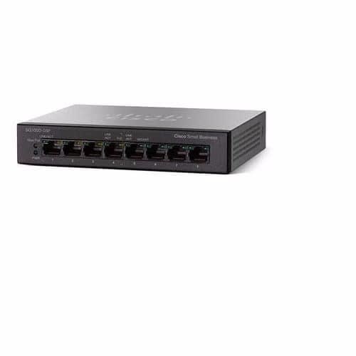 8 Port Fast Ethernet Desktop Switch - Sf110d-08