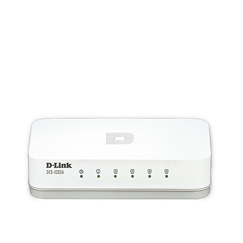 -port Fast Ethernet Desktop Switch Des-1005a