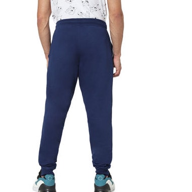 2-in-1 Thick Joggers Pant - Navy Blue & Grey