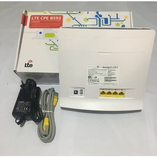 B593 Universal 4G LTE Indoor CPE Router With 4 LAN Ports For All Networks