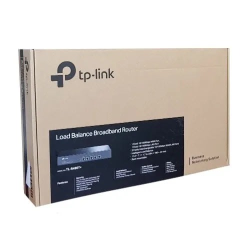 Desktop Load Balance Broadband Router - Tl-r480t+