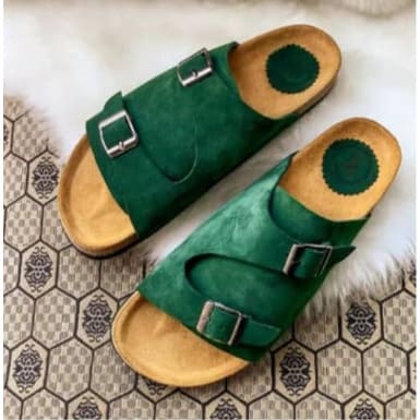 Men's Suede Birk - Green
