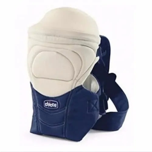 Baby Carrier - White & Blue