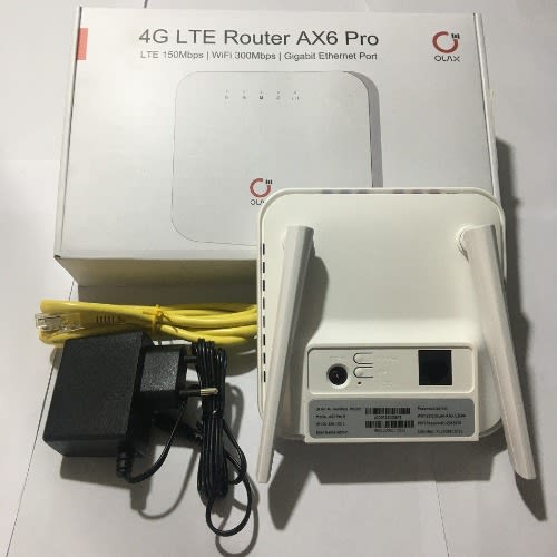 4G LTE Router With 300Mbps Speed,4,000mAh BackupBattery & Gigabit Ethernet Port For All Networks