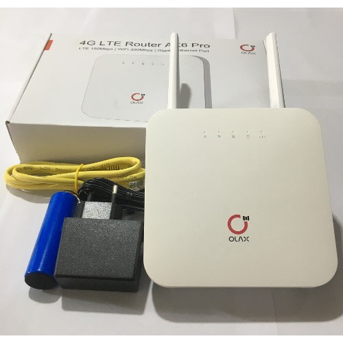 4G LTE Router With 300Mbps Speed,4,000mAh BackupBattery & Gigabit Ethernet Port For All Networks