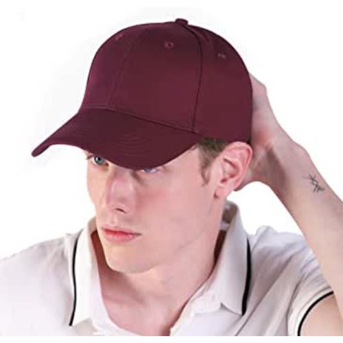 Unisex Face Cap -  Wine