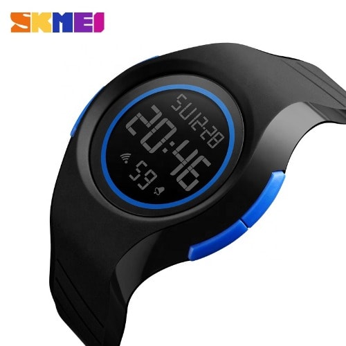 Unisex Digital Wristwatch-1269-BL - Black