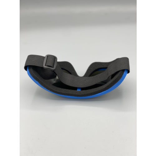 Blue Silicon Men's Half Face Mask