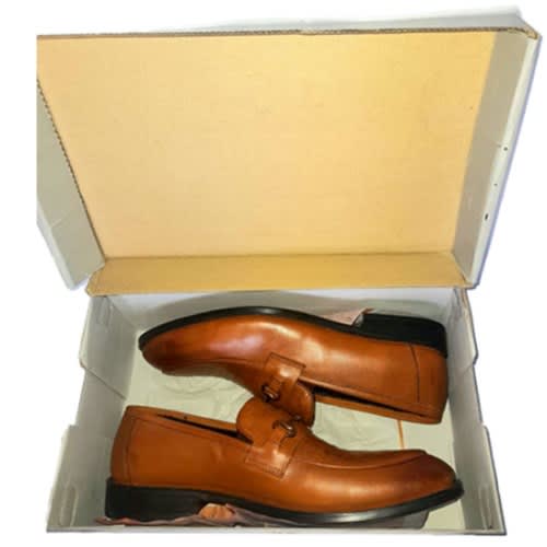 Leather Shoe - Brown