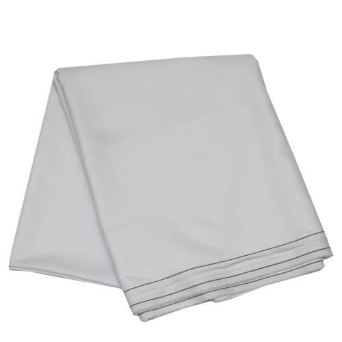Voile Atiku Men's Senator Material - 4 Yards - White