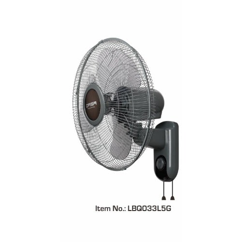 16" Wall Fan Qwf-1601 Grey