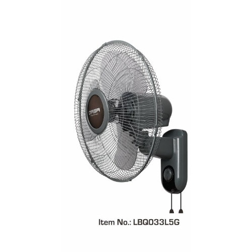 16" Wall Fan Qwf-1601 Grey