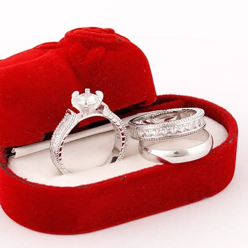 Romania Wedding Set - Silver