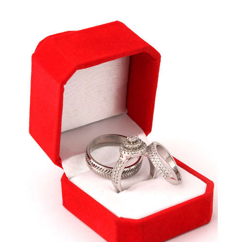 V&g Wedding Ring Set