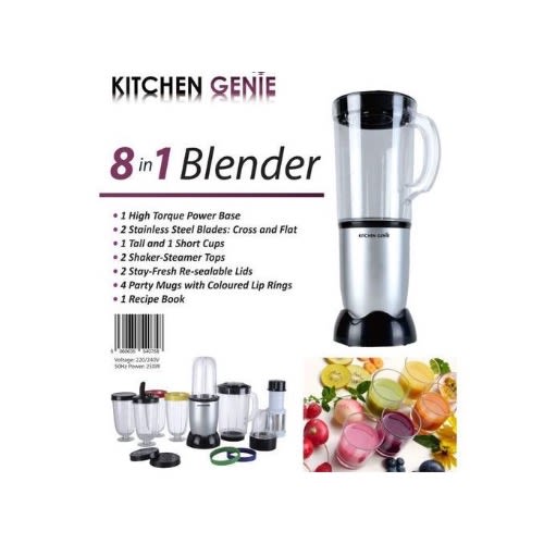 8-in-1 Multi-purpose Food Blender & Smoothie Maker