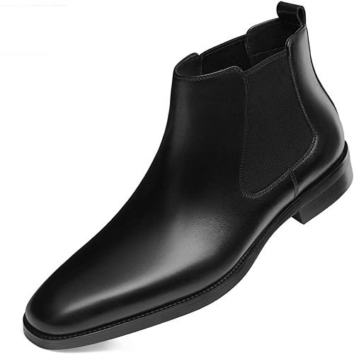 Leather Men's Boot - Black