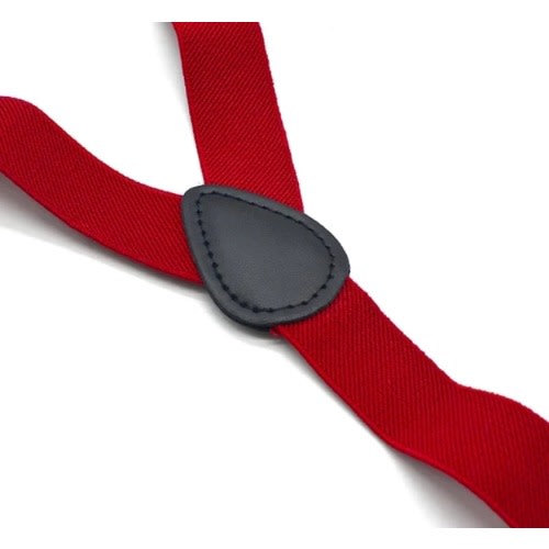 Men's Classic Suspender  - Wine
