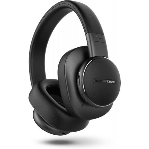 Fly Wireless Over-ear Active Noise Cancelling Headphones - Black